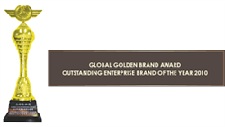 Đạt Giải thưởng Thương hiệu Vàng Toàn cầu - Global Golden Brand 