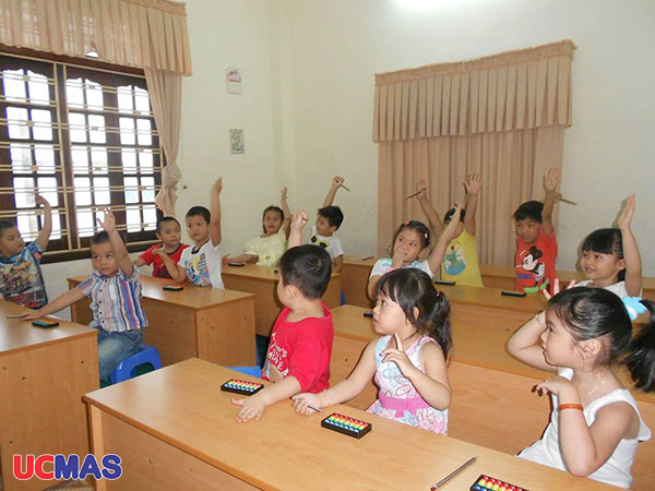 Lớp học tại UCMAS Đà Nẵng