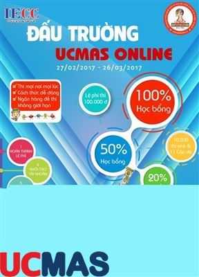 Cuộc thi đấu trường UCMAS ONLINE lần thứ 3 – 2017
