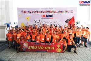 CUỘC THI HSG UCMAS QUỐC TẾ lần thứ 24 tại PhnomPenh, Campuchia