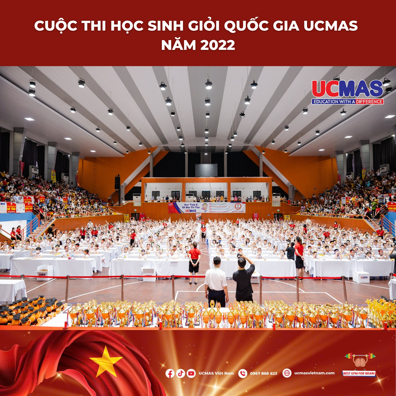 Cuộc thi Học sinh giỏi Quốc gia UCMAS 2022