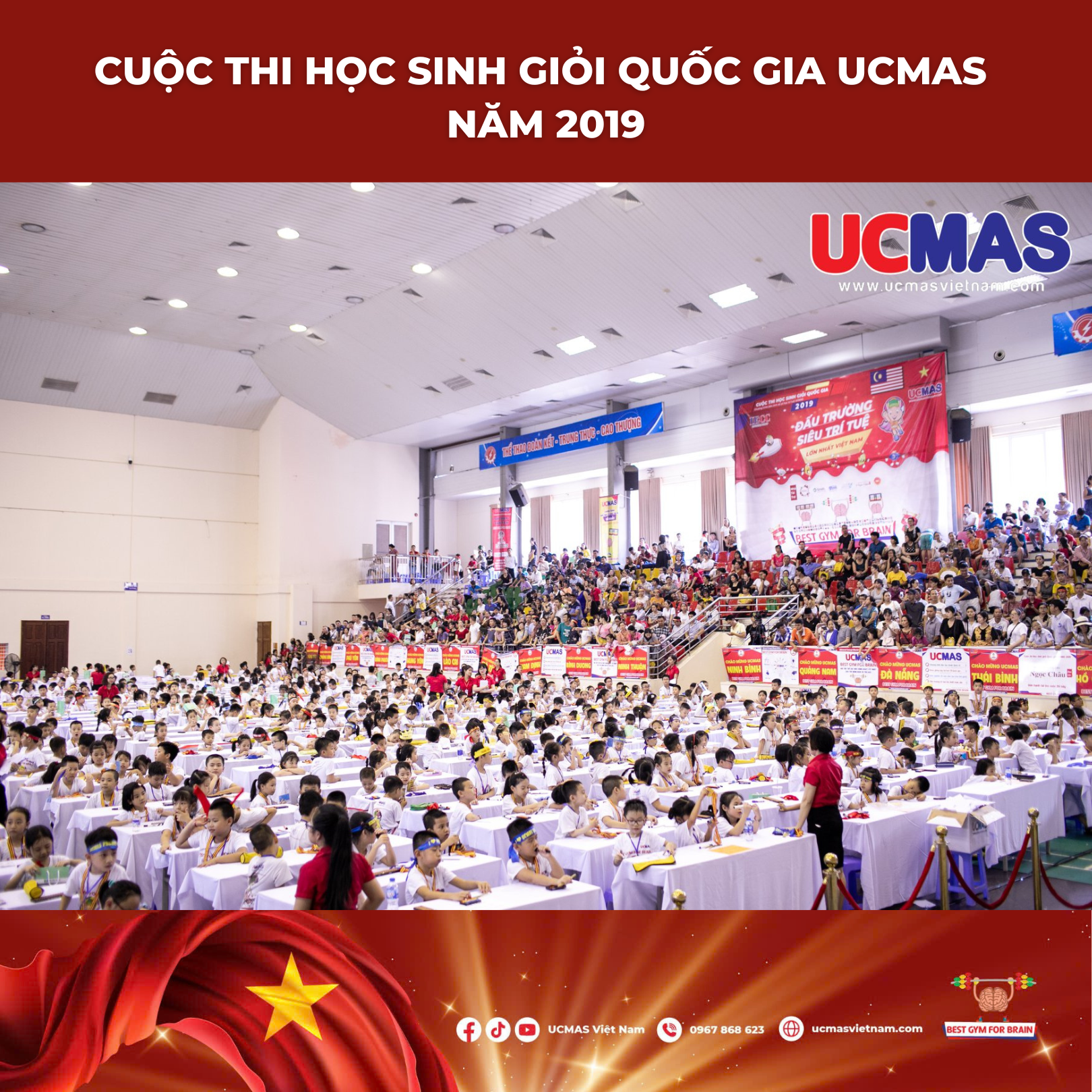 Cuộc thi Học sinh giỏi Quốc gia UCMAS 2019
