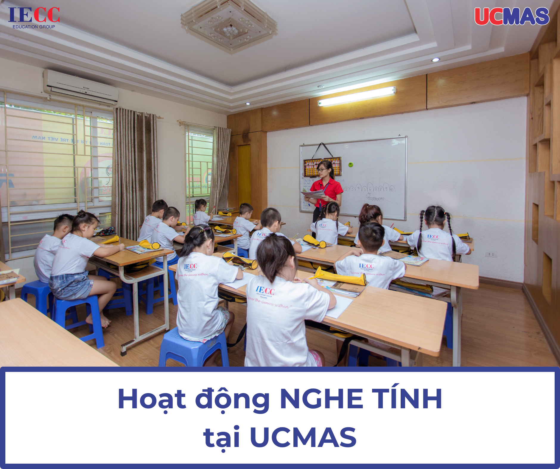 Hoạt động nghe tính tại UCMAS
