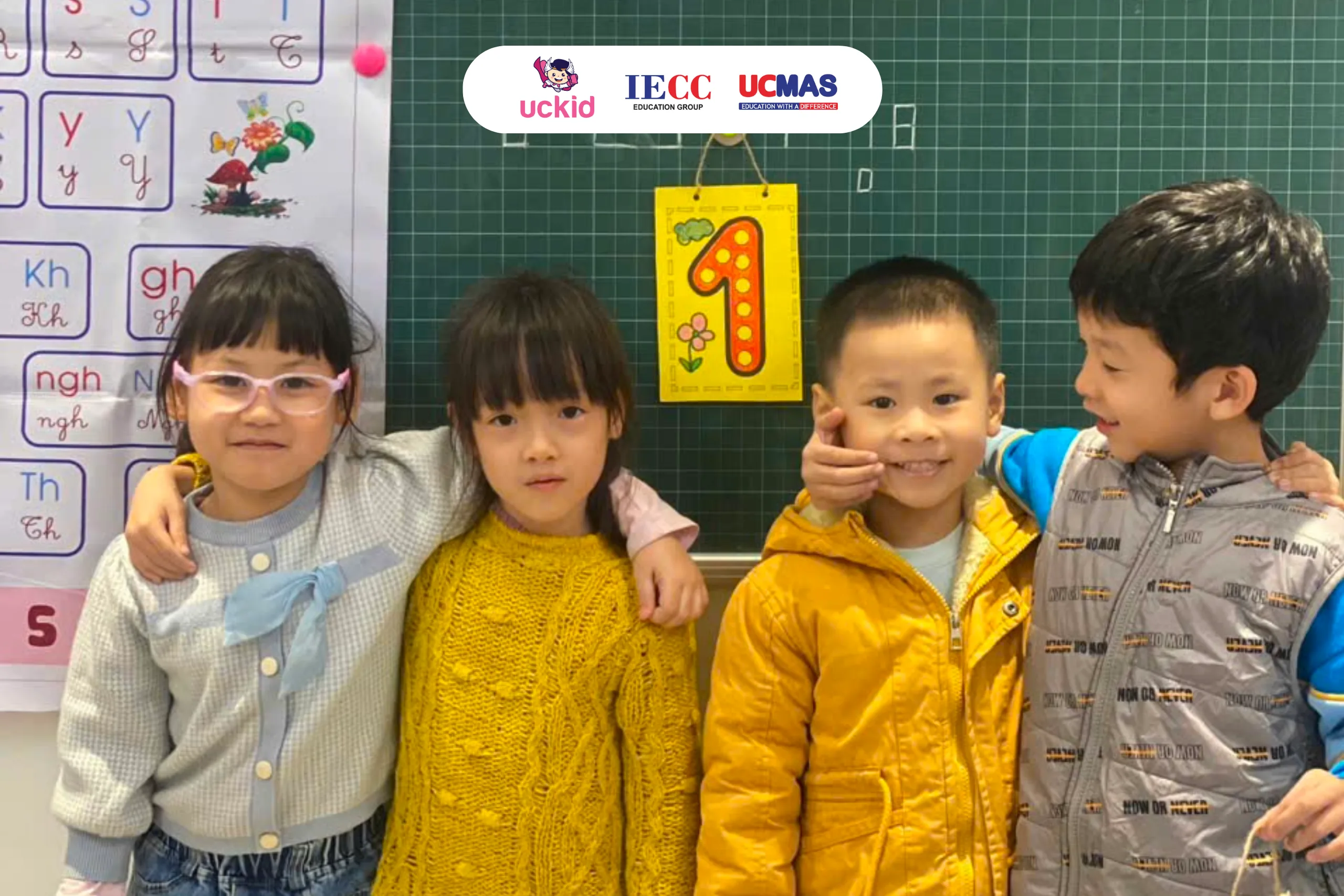 UCKid áp dụng phương pháp giáo dục sớm hiện đại, giúp trẻ phát triển toàn diện từ tư duy đến kỹ năng