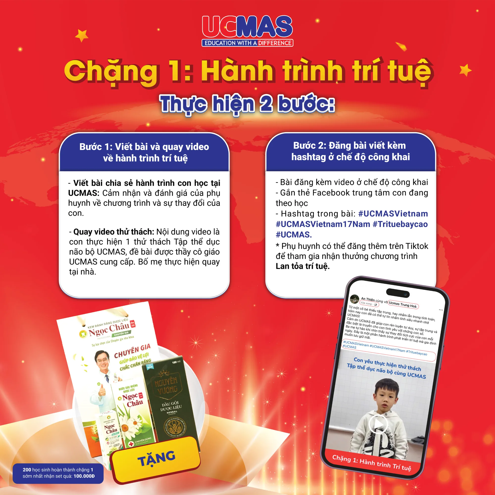 Chặng 1: Hành trình trí tuệ - sự kiện Đồng Hành Cùng Con – Trí Tuệ Bay Cao