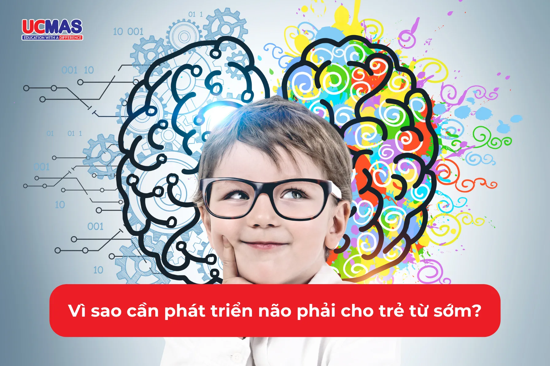 Vì sao cần phát triển não phải cho trẻ từ sớm?