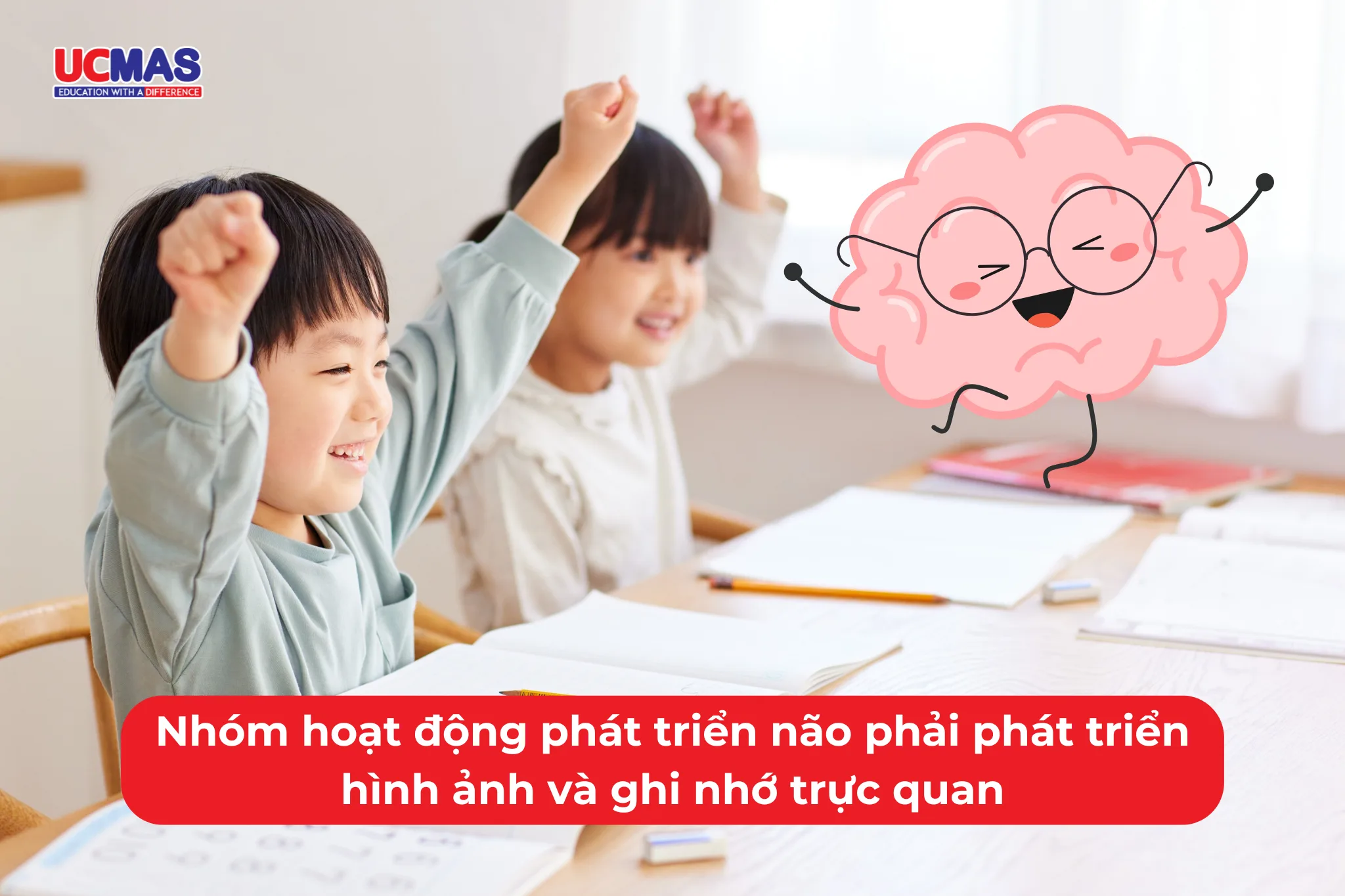 Nhóm hoạt động phát triển não phải phát triển hình ảnh và ghi nhớ trực quan
