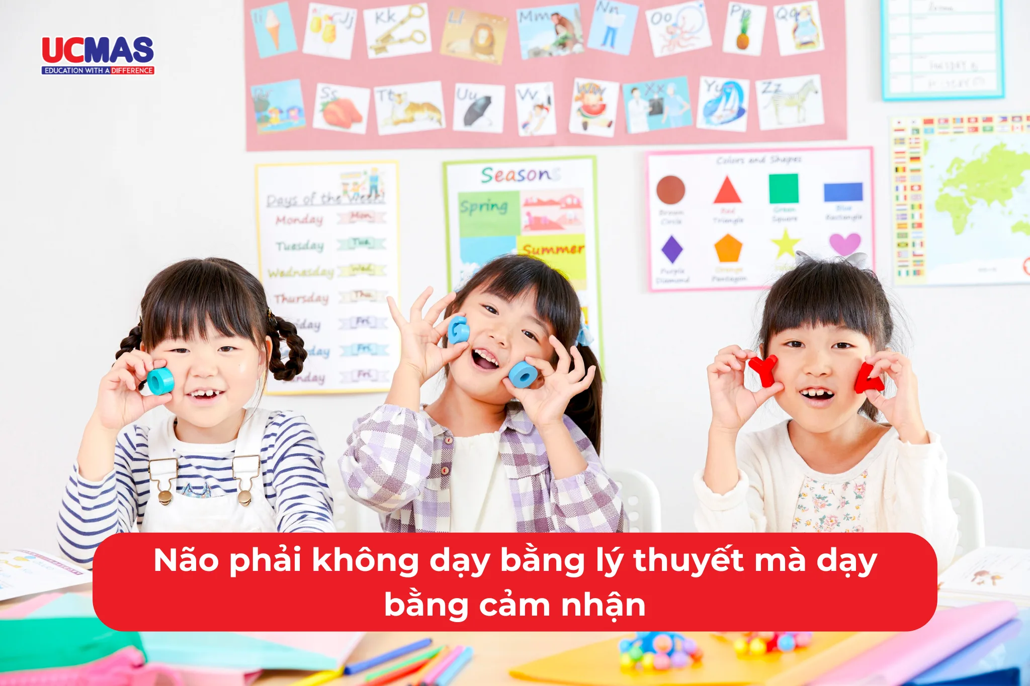 Não phải không dạy bằng lý thuyết mà dạy bằng cảm nhận