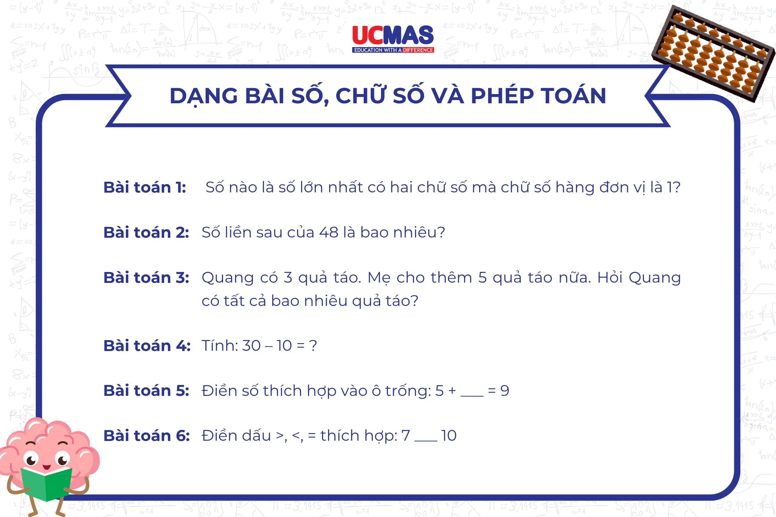 Bai toan tu duy lop 1