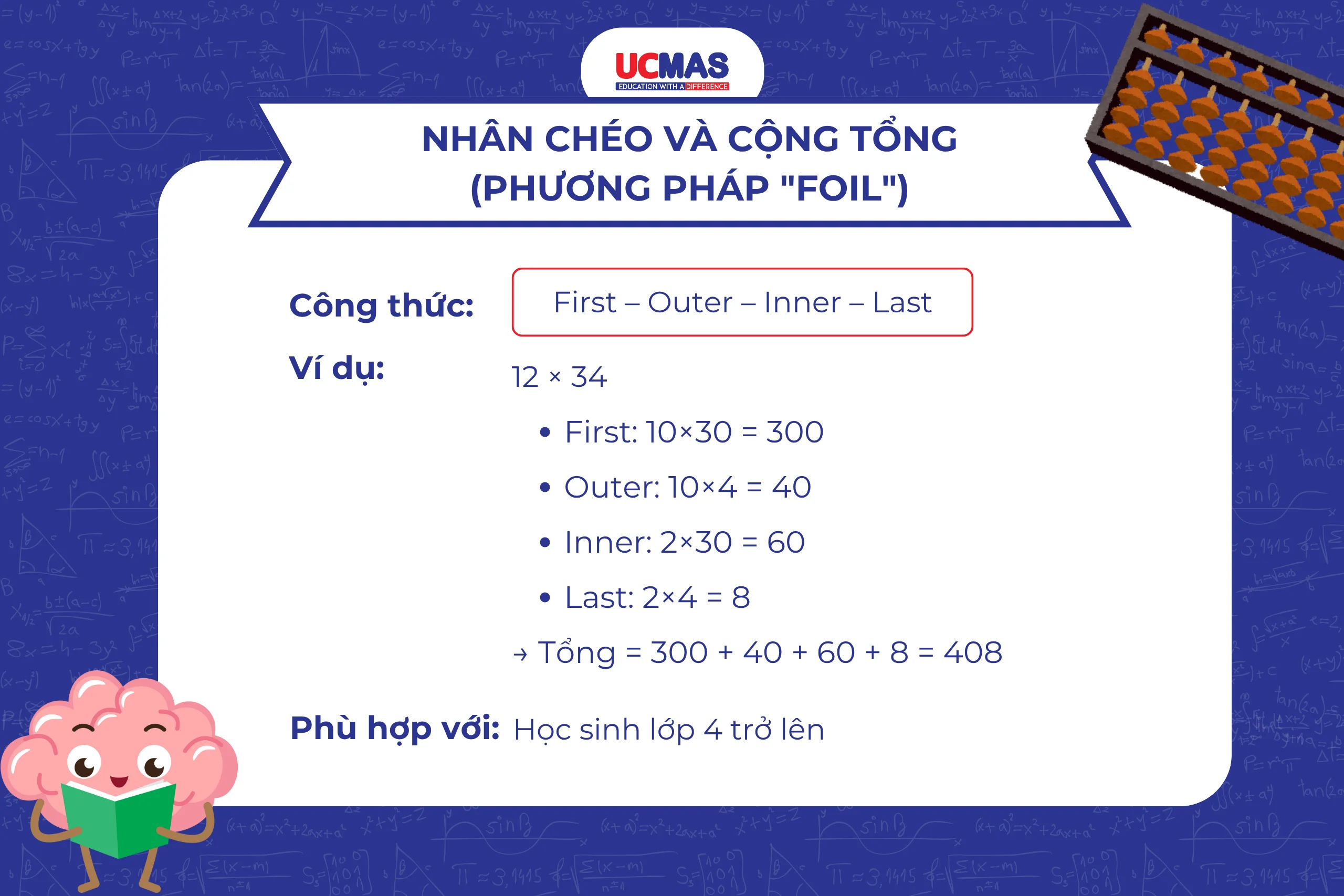 Cach tinh nham phep nhan 2 so co 2 chu so